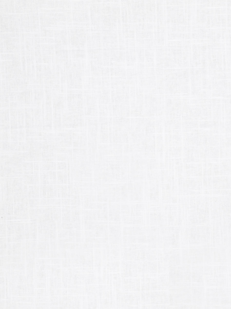 White, linen, drapery fabric by the yard