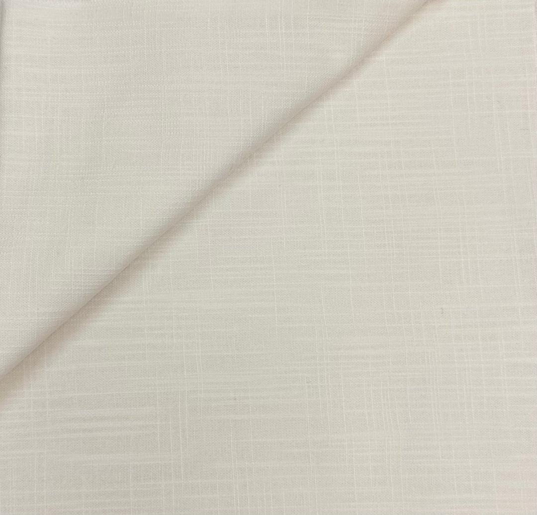 Slub Canvas White