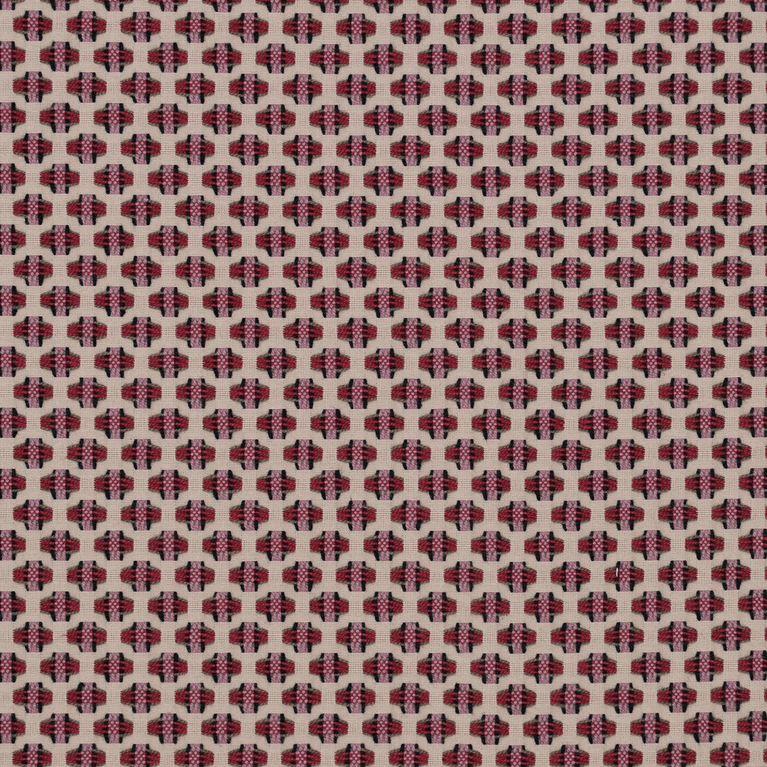 pink, purple, red, geometric, fabric by the yard