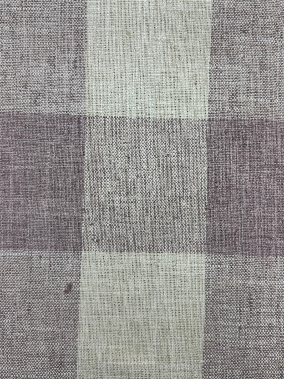Check please thistle lavender checkered fabric