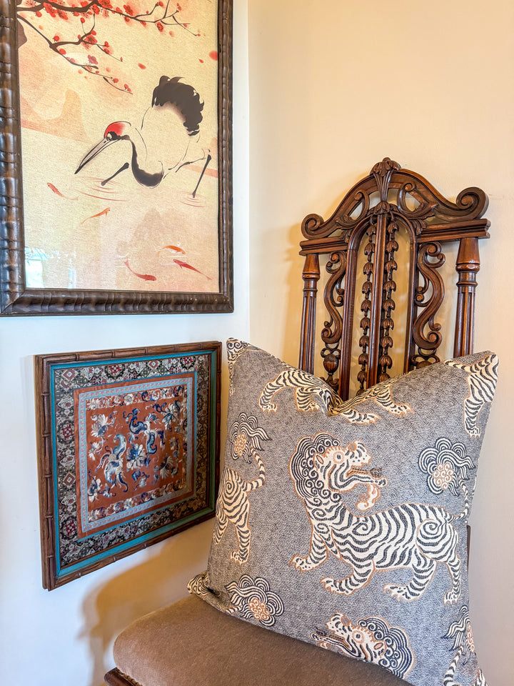 Eye of the Tiger Print Pillow
