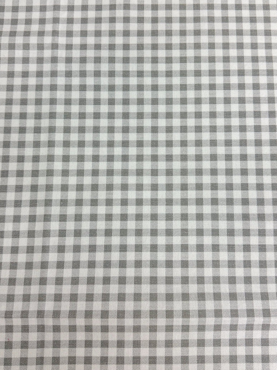 grey, white, gingham, checkered, drapery, bedding, fabric by the yard
