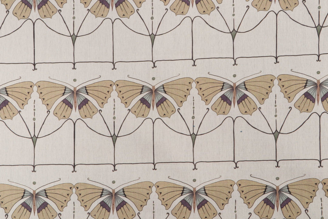 Papillian Parchment Hamilton Fabric