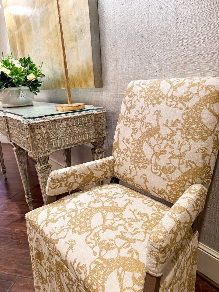 Trocadero Grace - Gold on Oatmeal