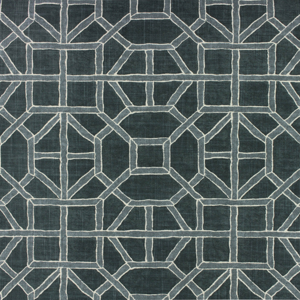 navy, blue, geometric, drapery fabric, upholstery fabric by the yard
