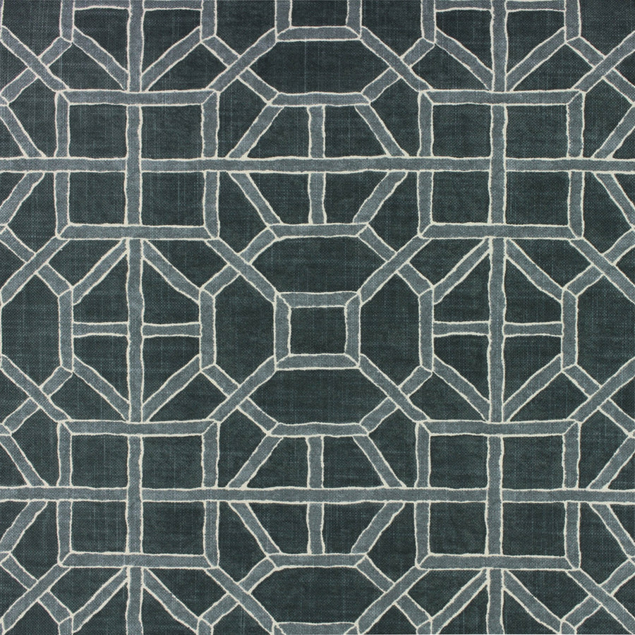 navy, blue, geometric, drapery fabric, upholstery fabric by the yard