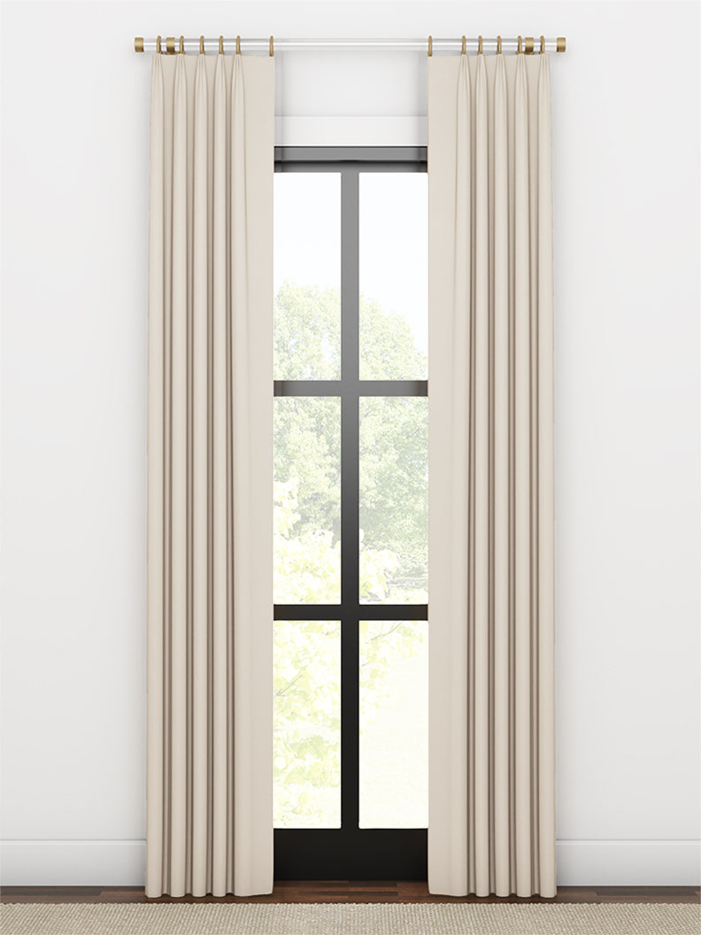 Lenore Linen Panels - Dove