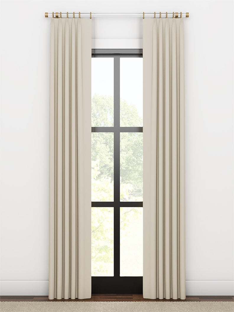 Lenore Linen Panels - Oat
