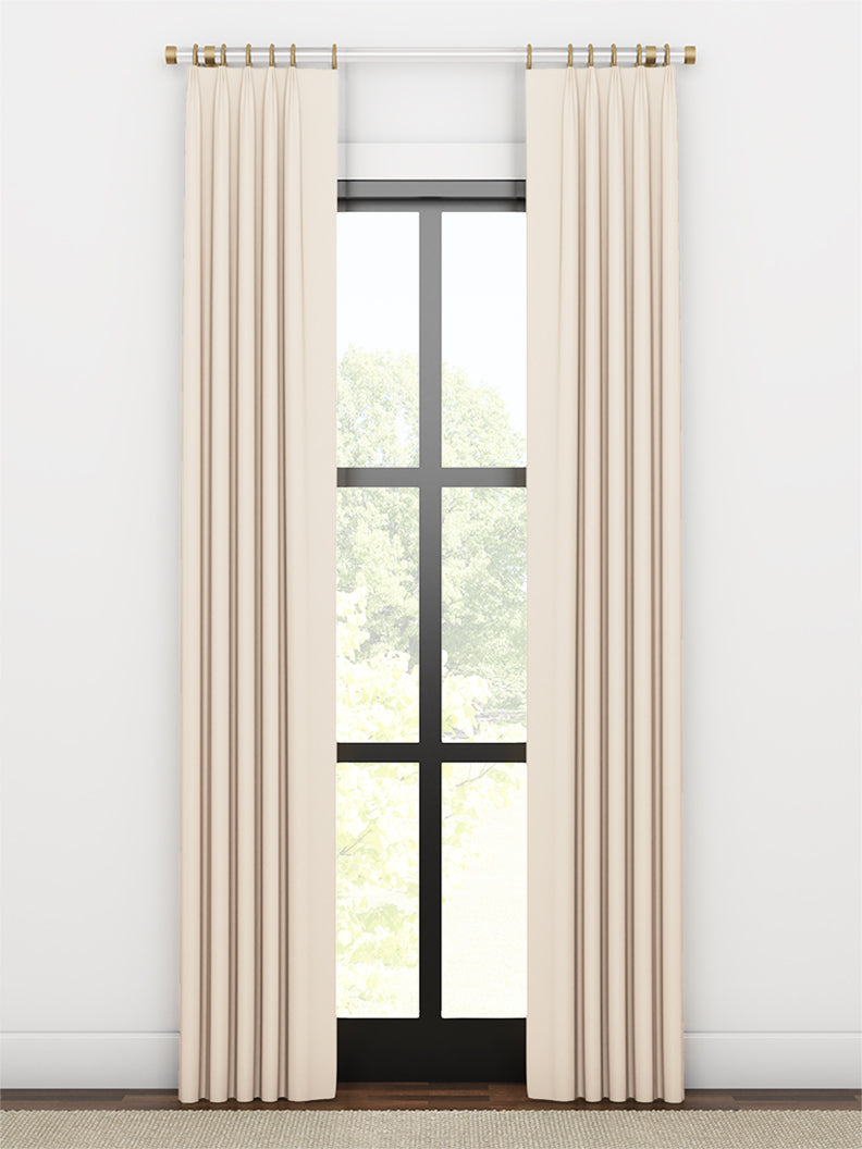 Lenore Linen Panels - Oyster