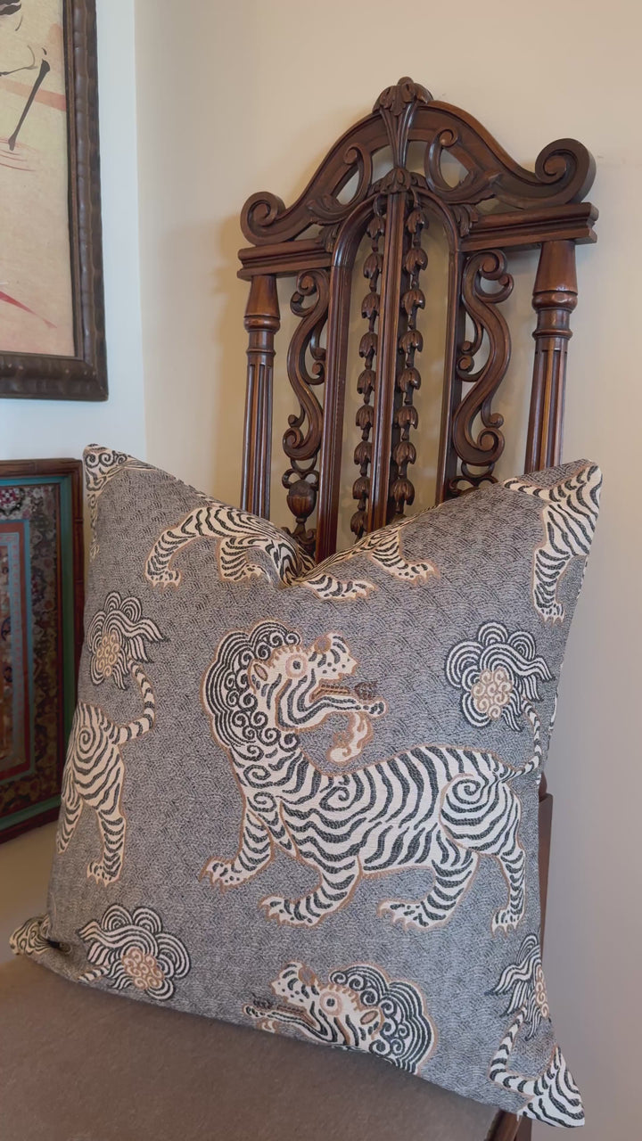 Eye of the Tiger Print Pillow