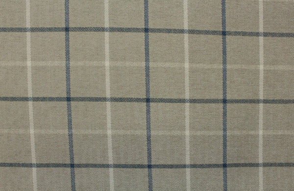 beige, navy, ivory, plaid, checkered, gingham fabric by the yard