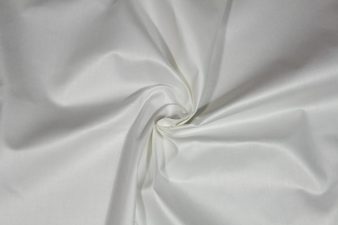 Cotton Sateen – Ivory