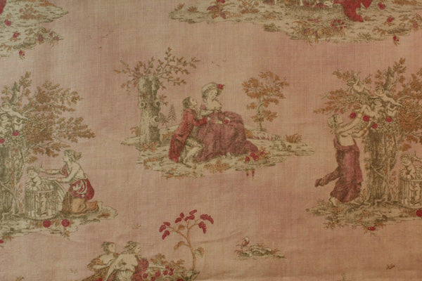 Venus & Cherub Chatenay Pink | Acquitaine Linen