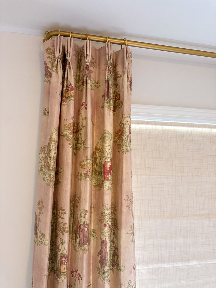 Venus & Cherub Chatenay Pink | Acquitaine Linen