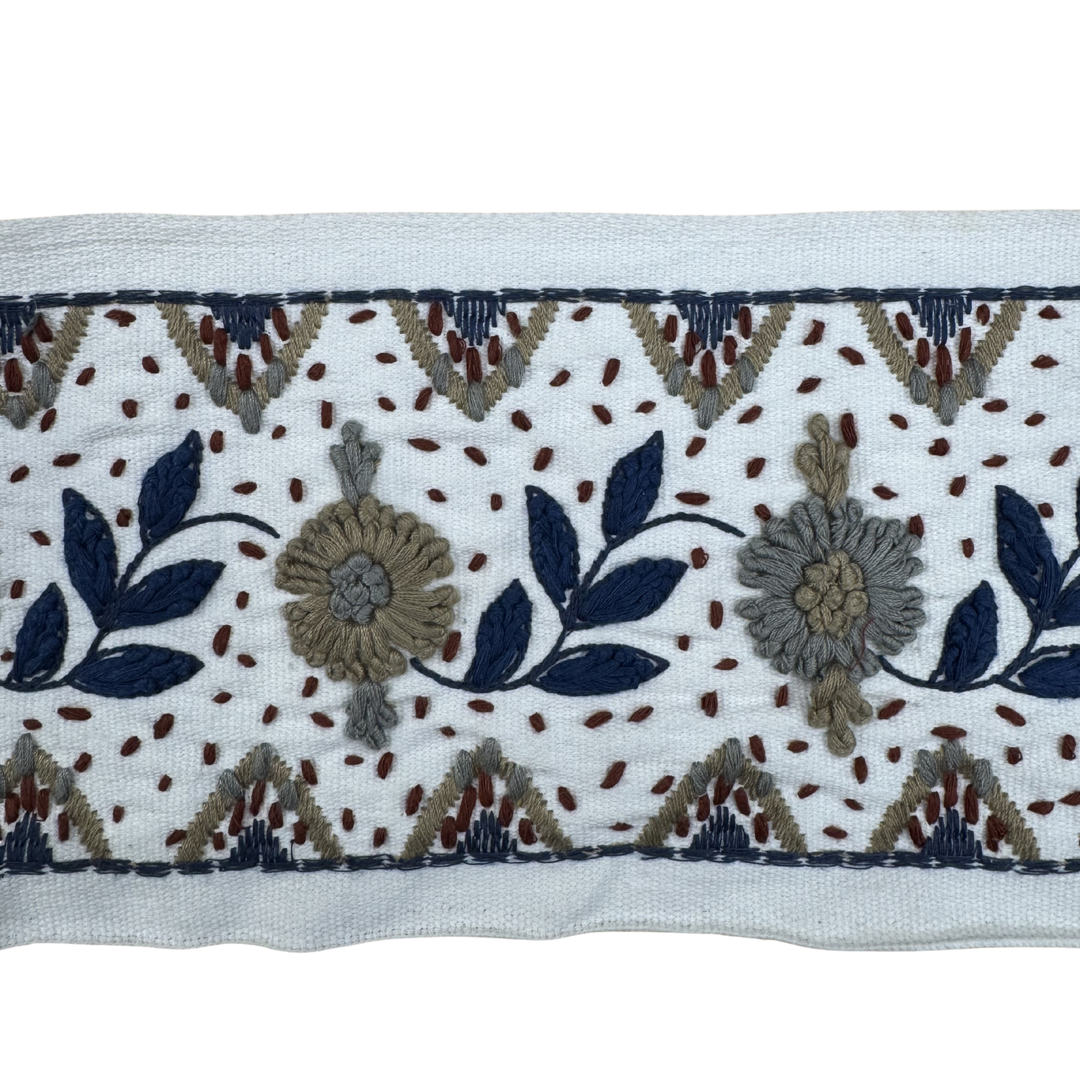 CRC Style #319 Canvas Embroidered Tape Trim