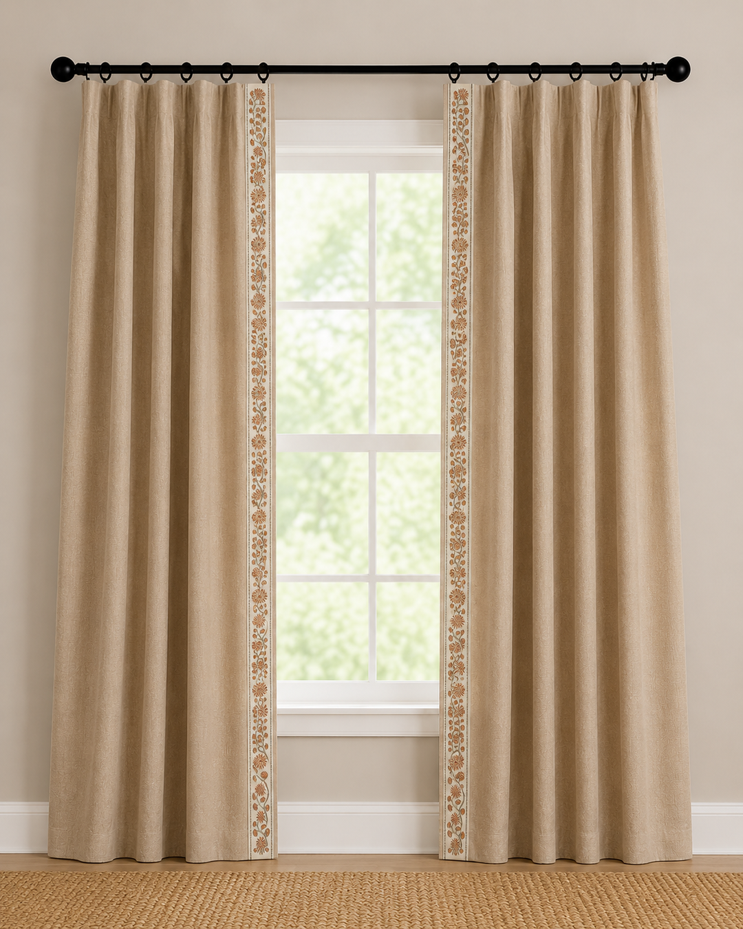 Malmasin Sunset Embroidered Tape Trim