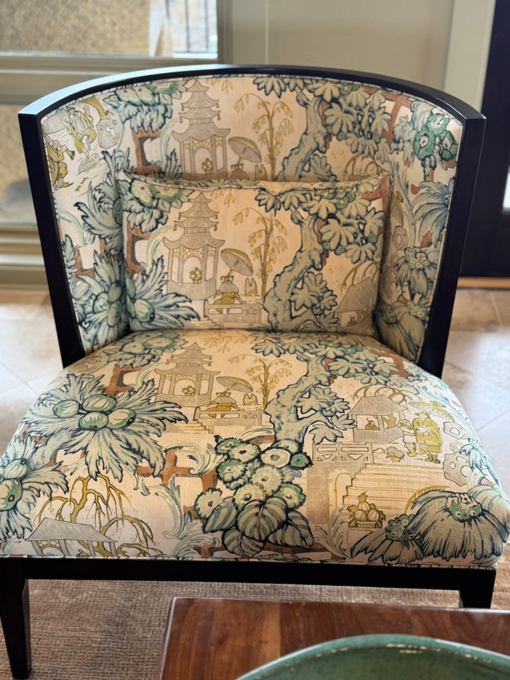 Quercus in Arsenic | Acquitaine Linen