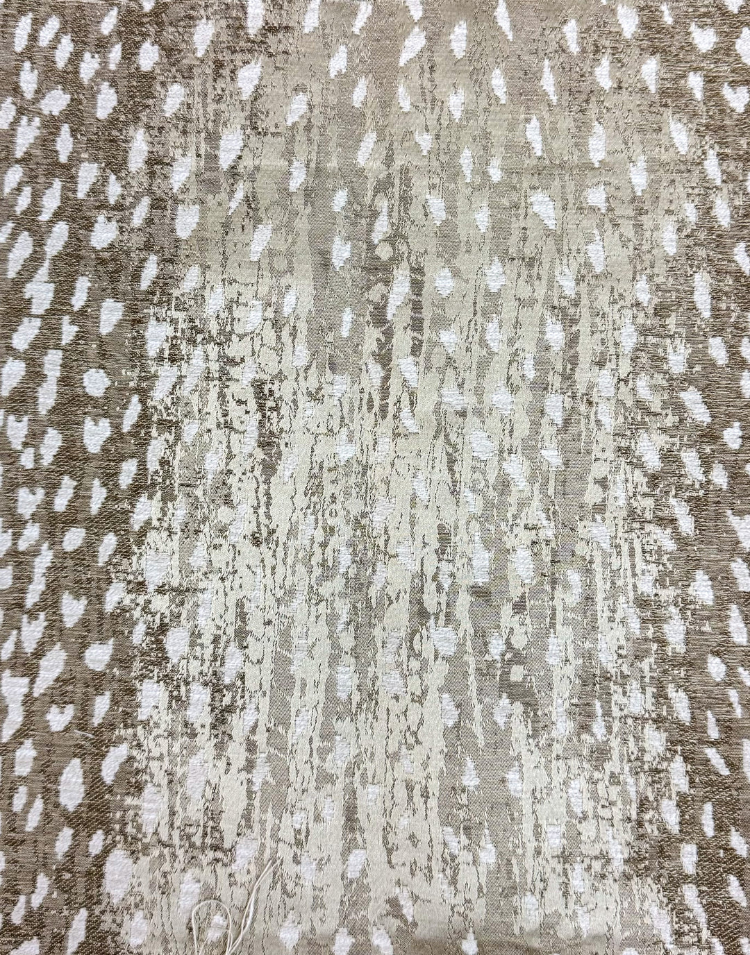 brown textured animal print fabric