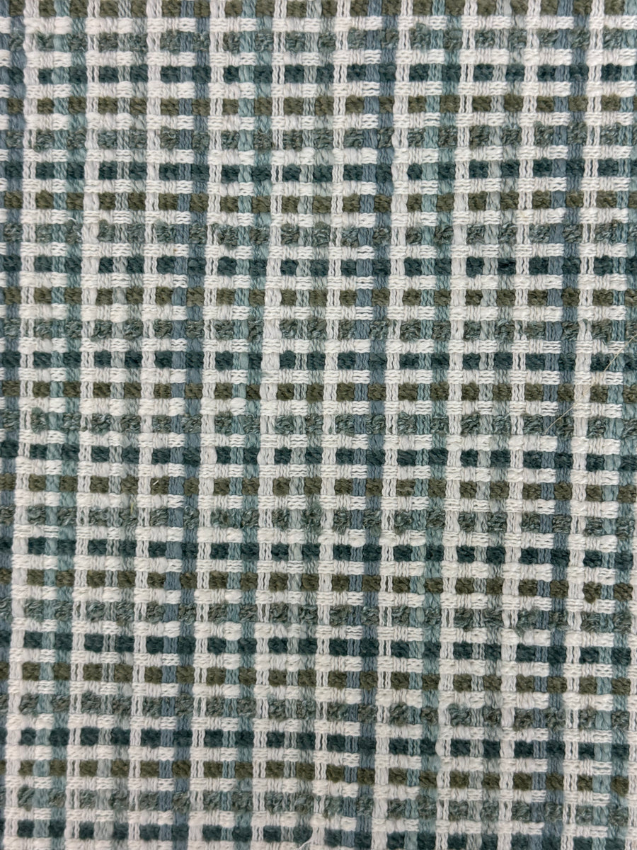 green and blue textured geometric pattern