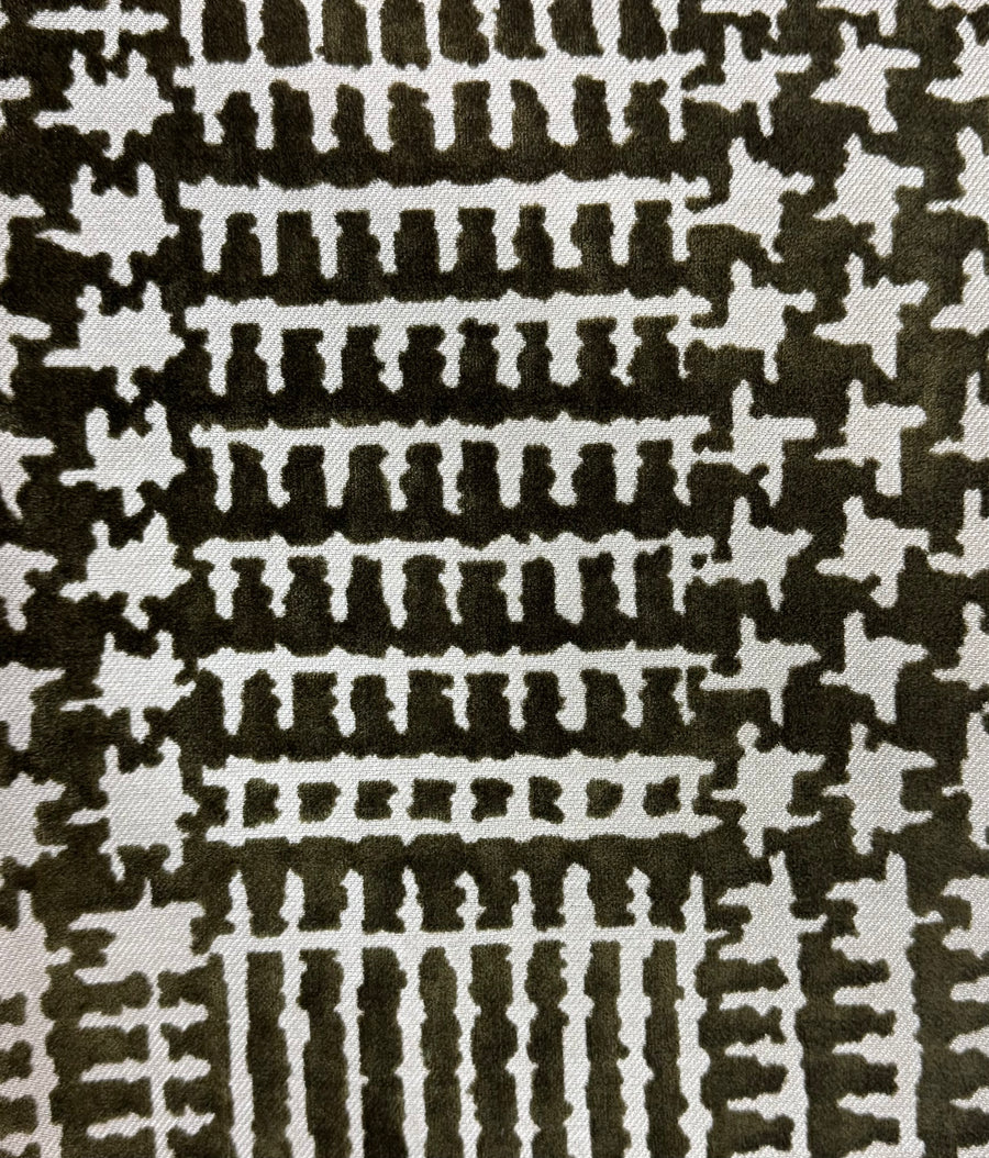 olive velvet pattern