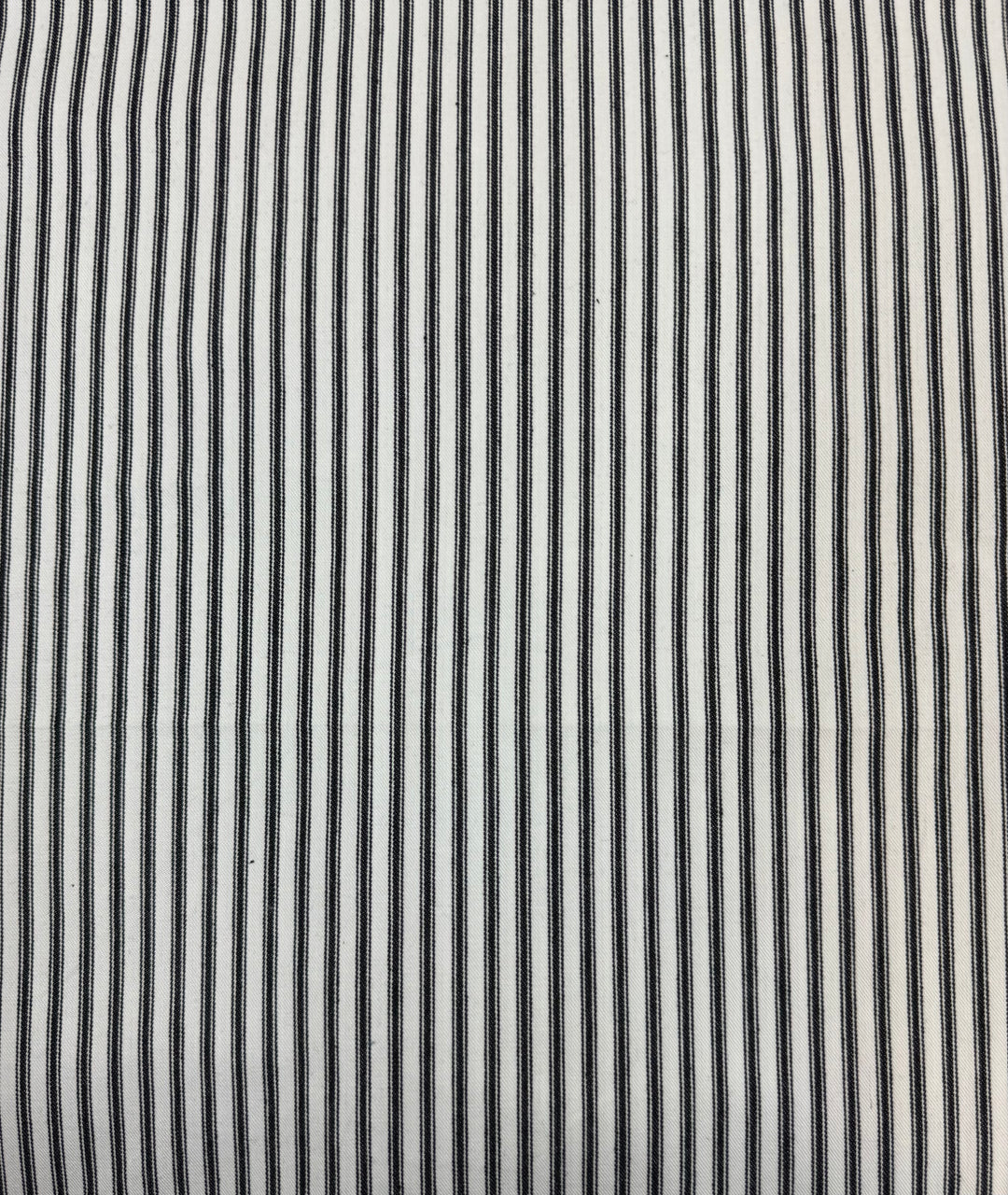 New Woven Ticking - Black