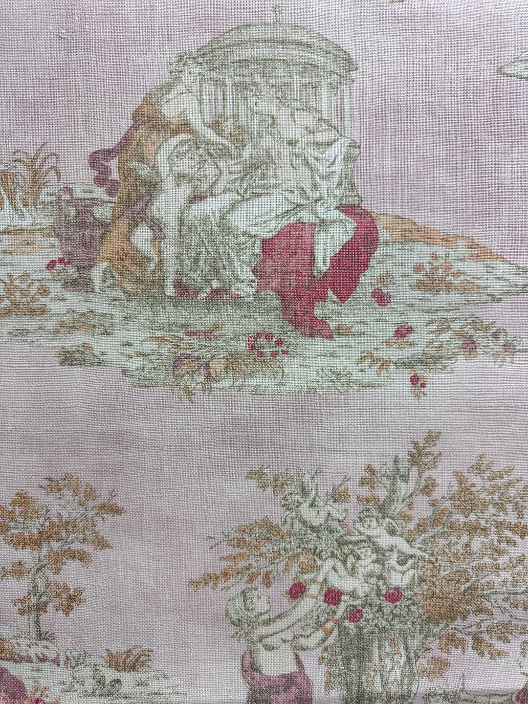 Venus & Cherub - Chatenay Pink | Acquitaine Linen