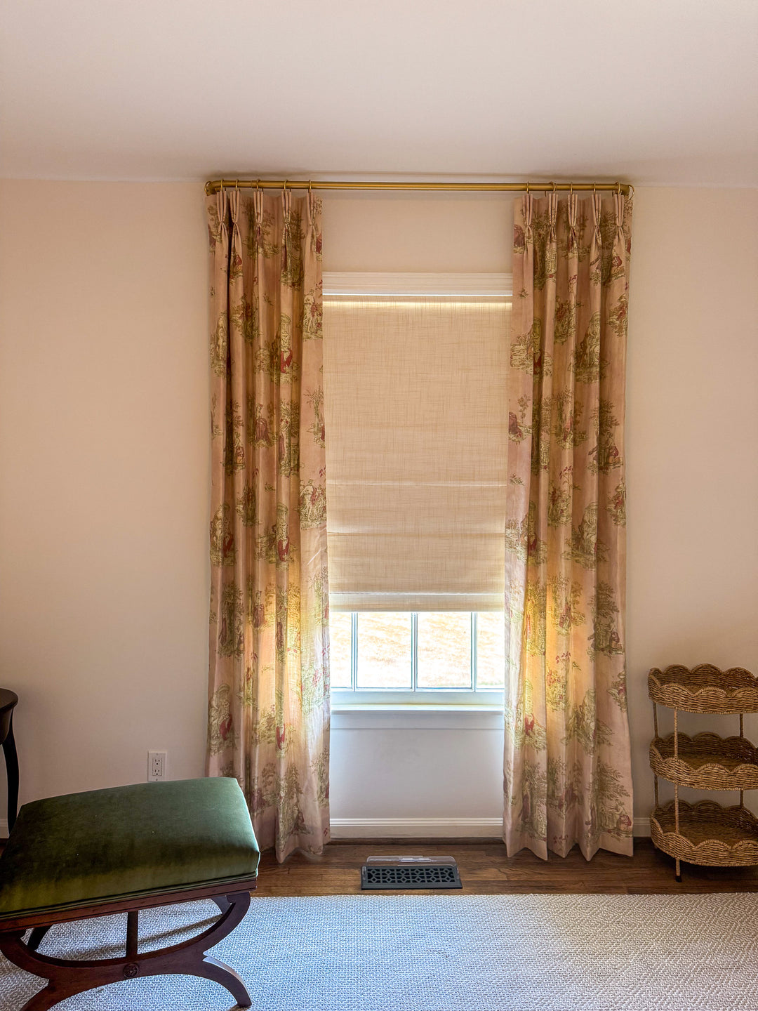 Venus & Cherub Chatenay Pink | Acquitaine Linen