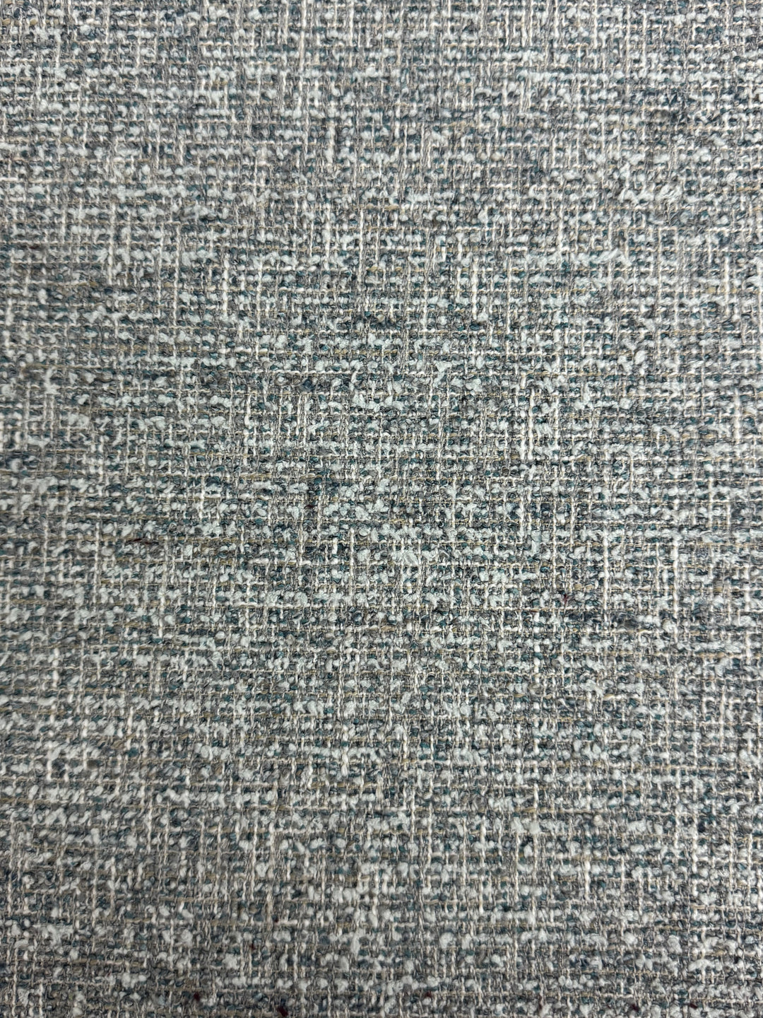blue and grey tweed high performance upholstery fabric