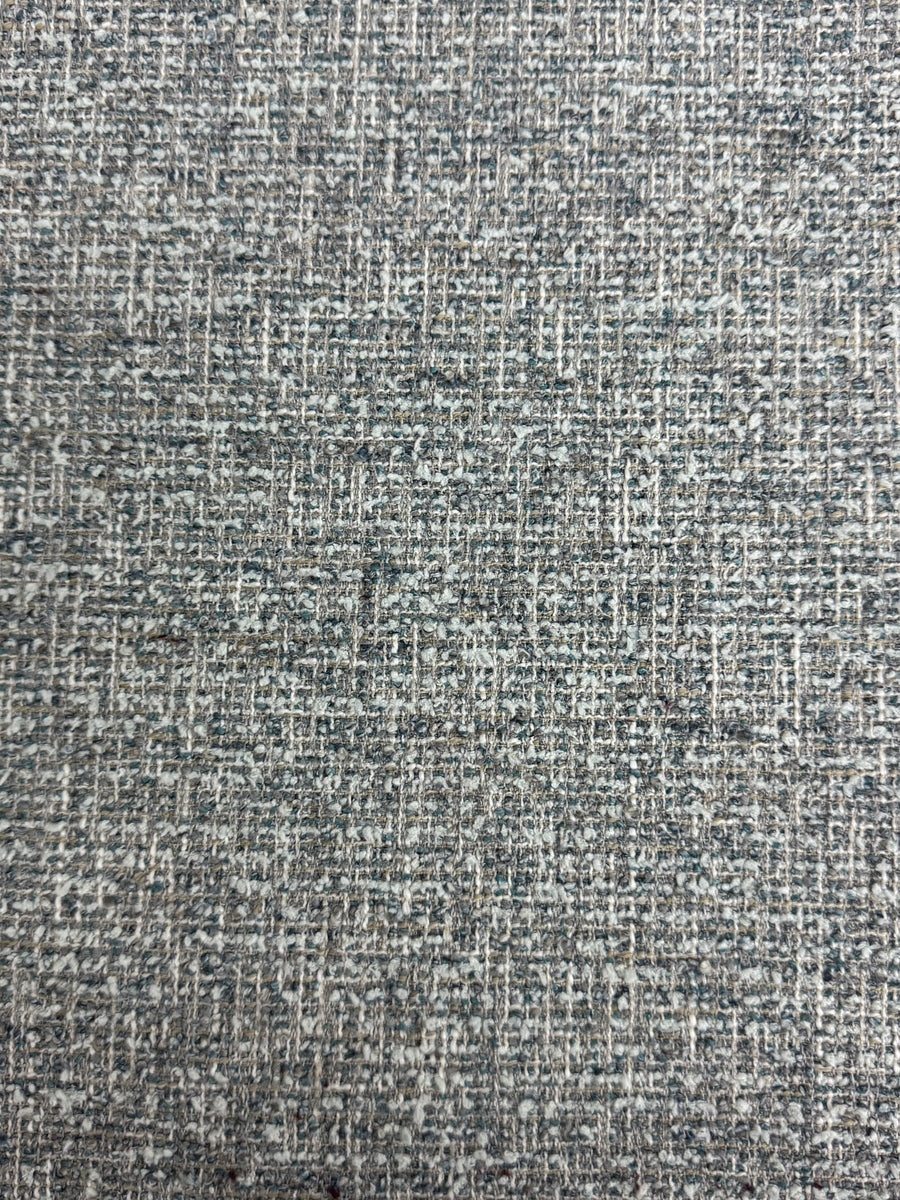 blue and grey tweed high performance upholstery fabric