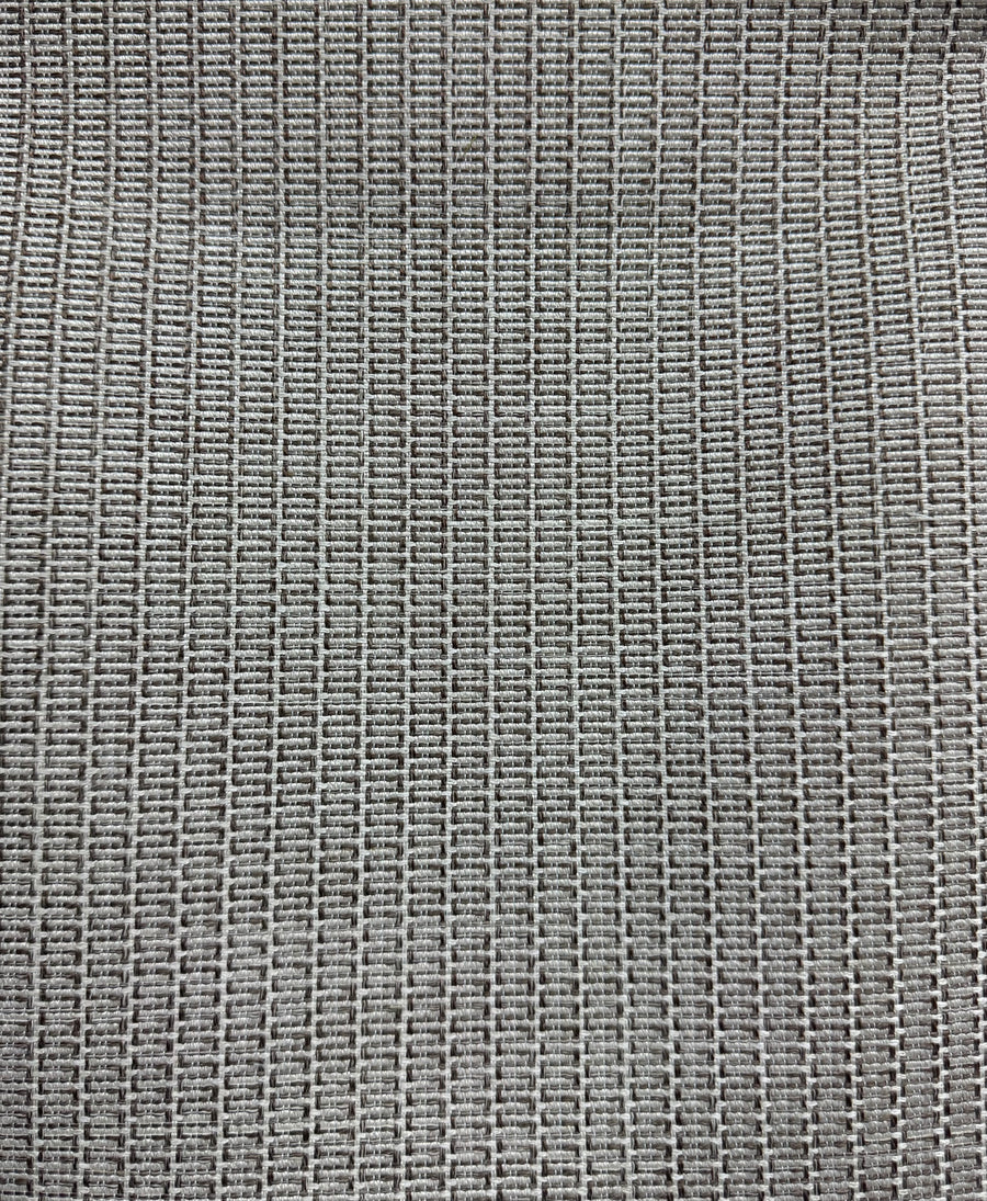 textured geometric brown and white fabric