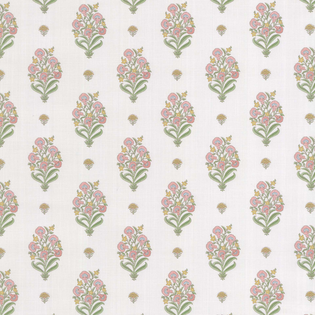 Romantic Mughal - Dusty Rose Green