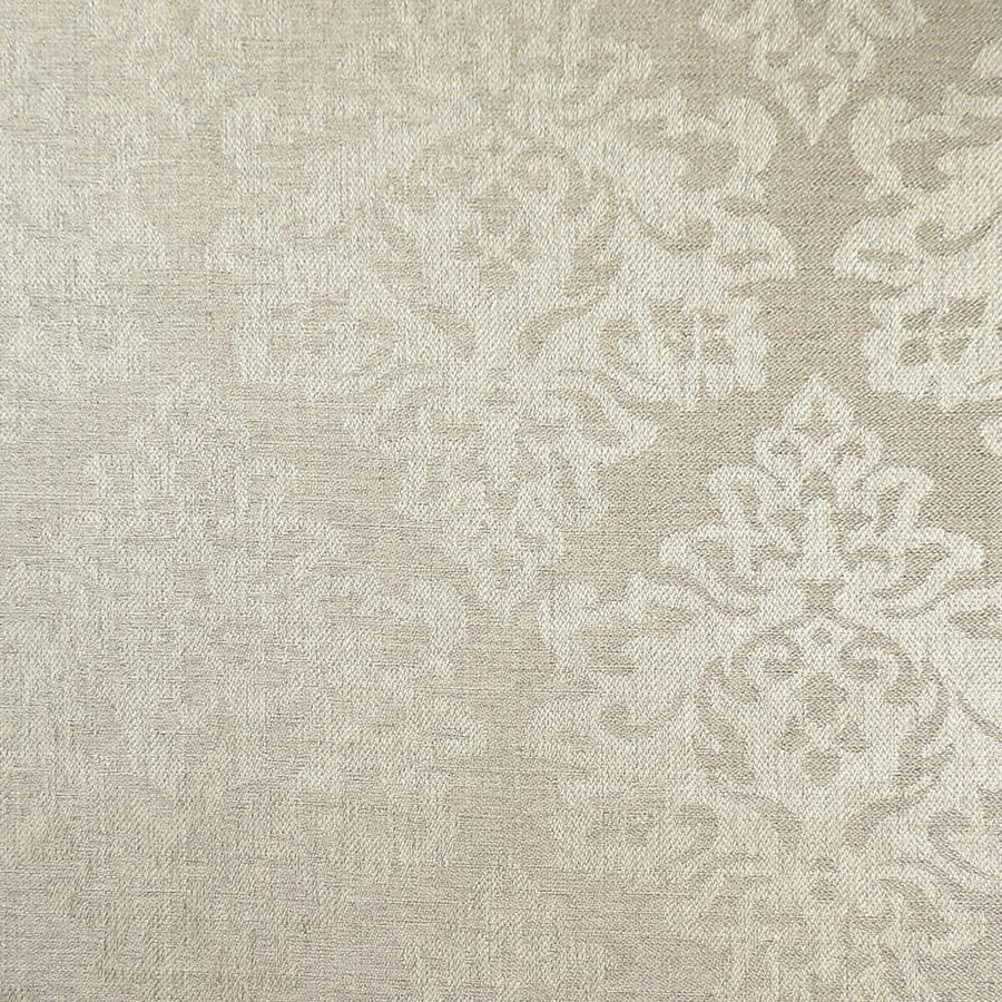 linen damask beige fabric