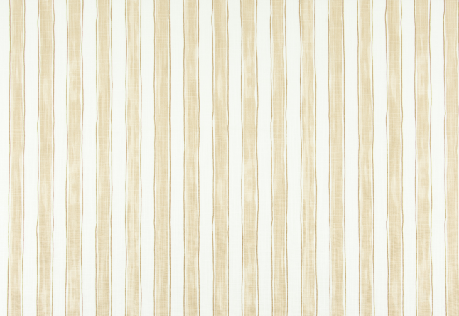 Beige and white striped fabric pattern