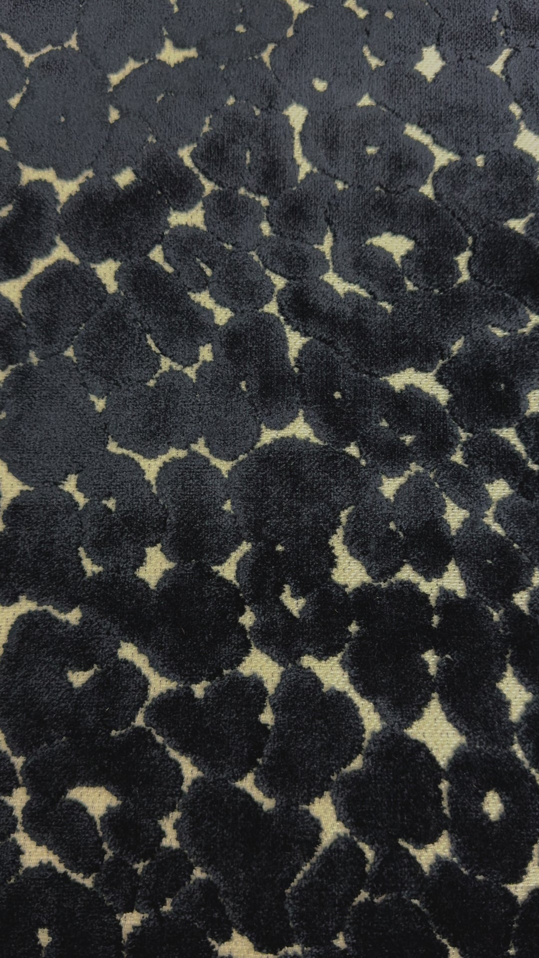 navy, black, cheetah print, velvet, upholstery fabric by the yard