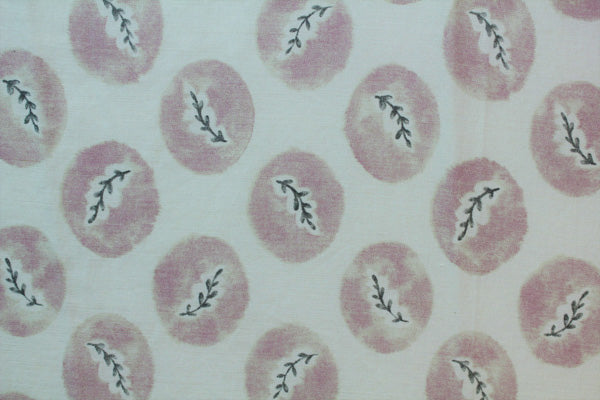 pink, white, floral, Acquitaine linen