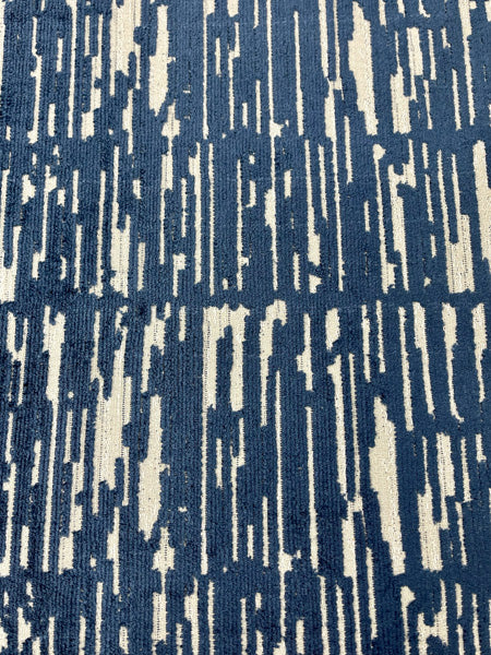 velvet, upholstery, navy, stripes, abstract fabric for upholstery